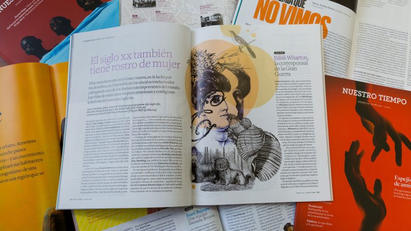La revista Nuestro Tiempo, de la Universidad de Navarra, oro al mejor diseño