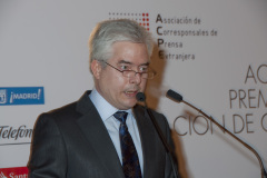 Eduardo Rodríquez-Baz Reguera presentador del acto