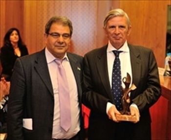 Roberto Centeno con Majed Dibsi