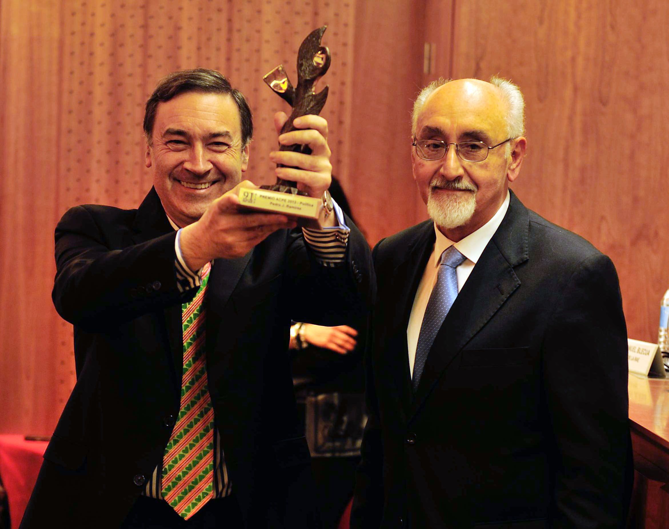 Pedro J. Ramírez junto a Ramón-Darío Molinary