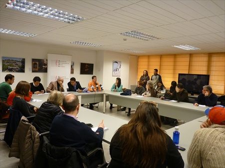 Desayuno con la Asociación de Estudiantes Venezolanos en el Exterior