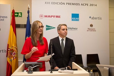 Marta Reyero y Vicente Vallés