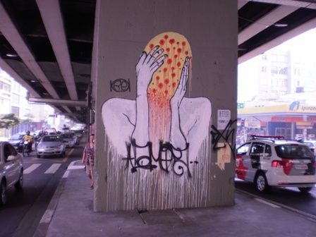 Graffiti encontrado en São Paulo en 2014