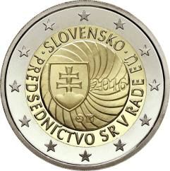 Moneda eslovaca 2016