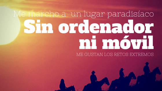 Vacaciones sin el móvil y sin ordenador