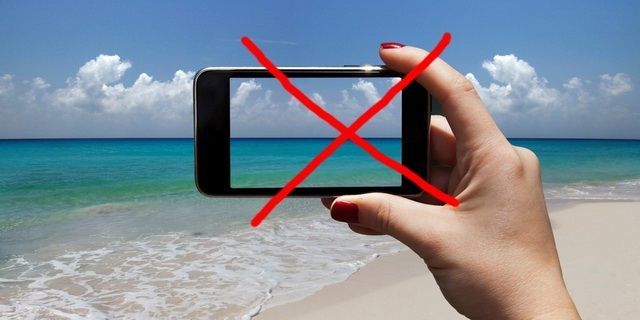 Vacaciones sin móvil