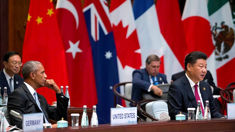 Xi Jinping en la Cumbre del G-20 2016
