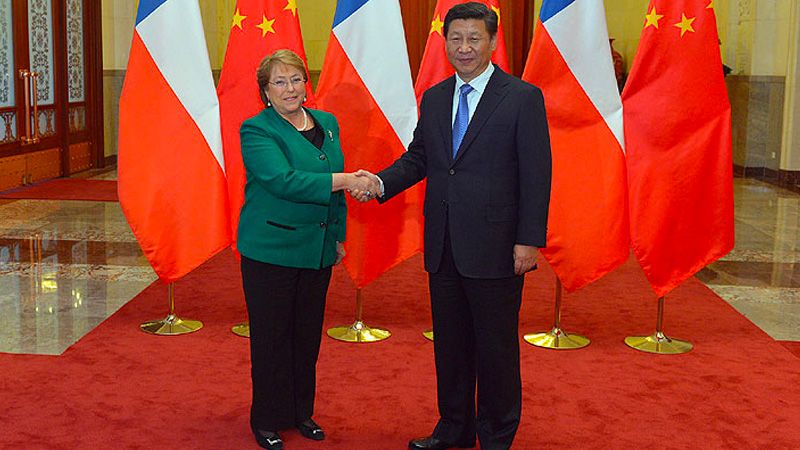 Xi Jinping en Chile 2016