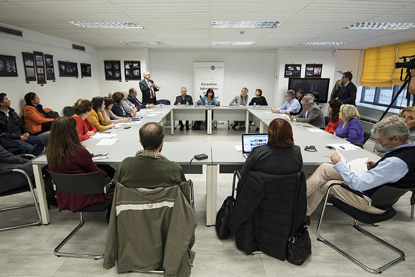 Encuentro de periodistas de dos continentes