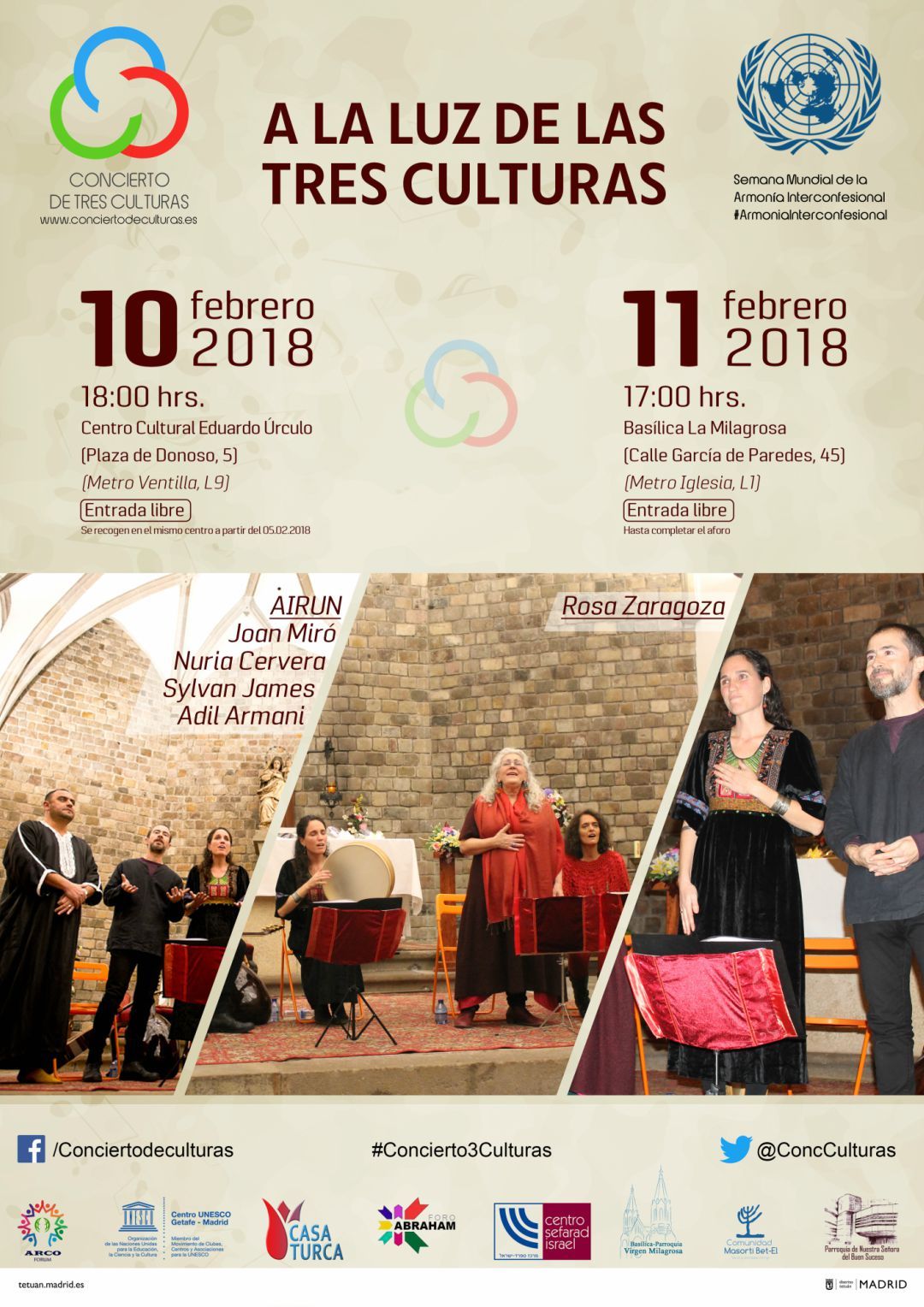 Concierto de Tres Culturas (5ª Edición)