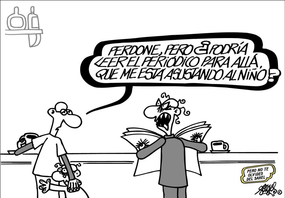 Viñeta de Antonio Fraguas - Forges