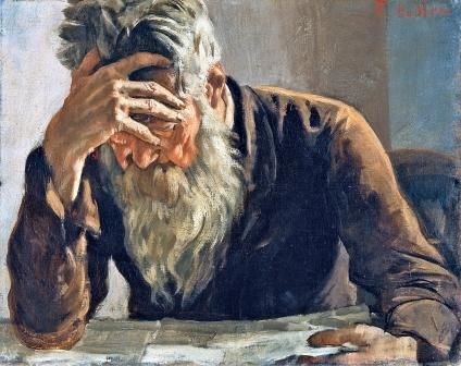 El lector, de Ferdinand Hodler