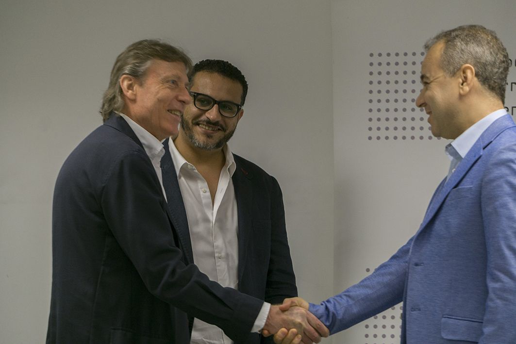 Los Corresponsales se reúnen con Ayache Derradji, Jefe de la corresponsalía de Al Jazeera en París