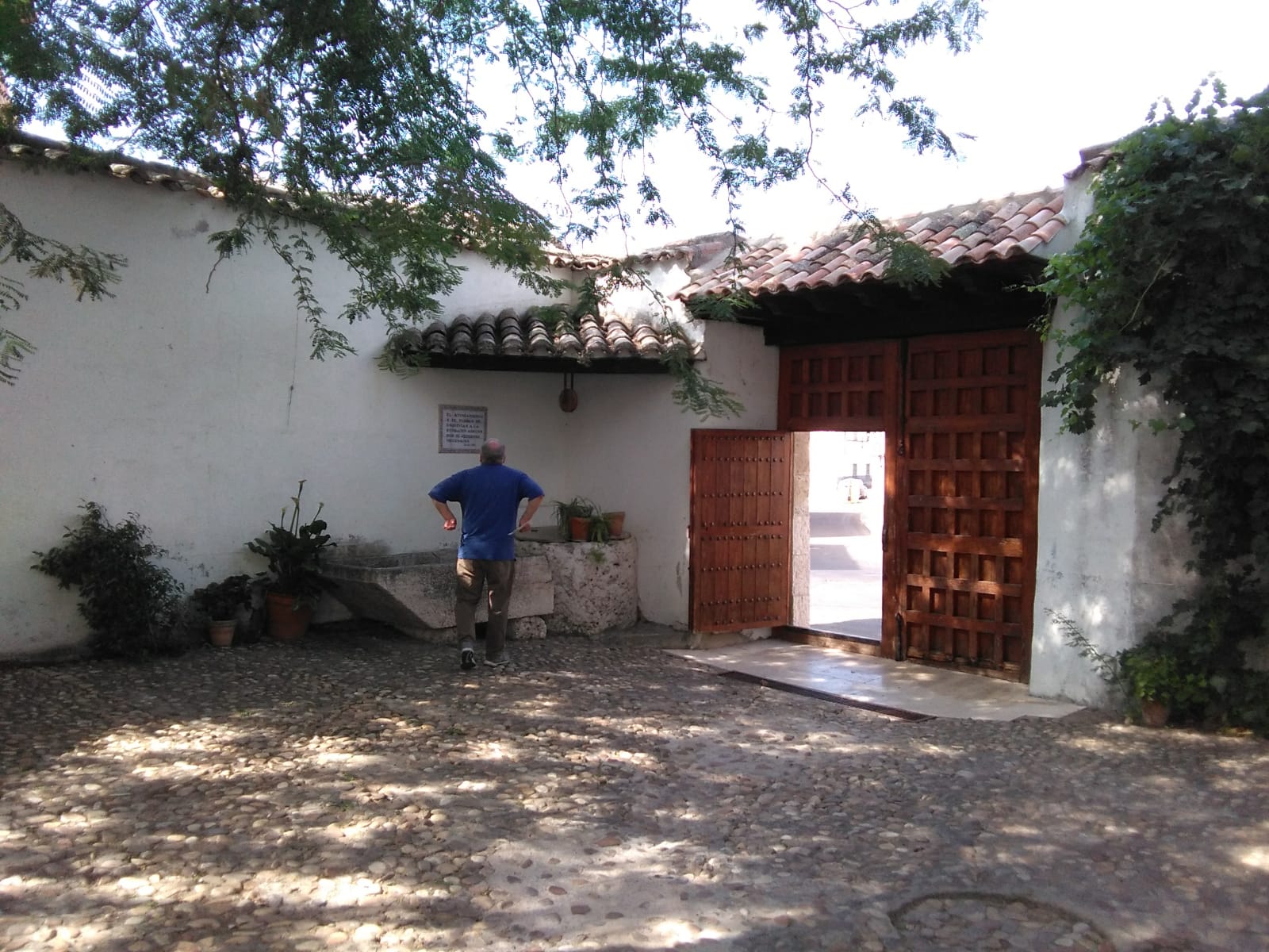 Portal a la Casa Museo de Cervantes en Esquivias