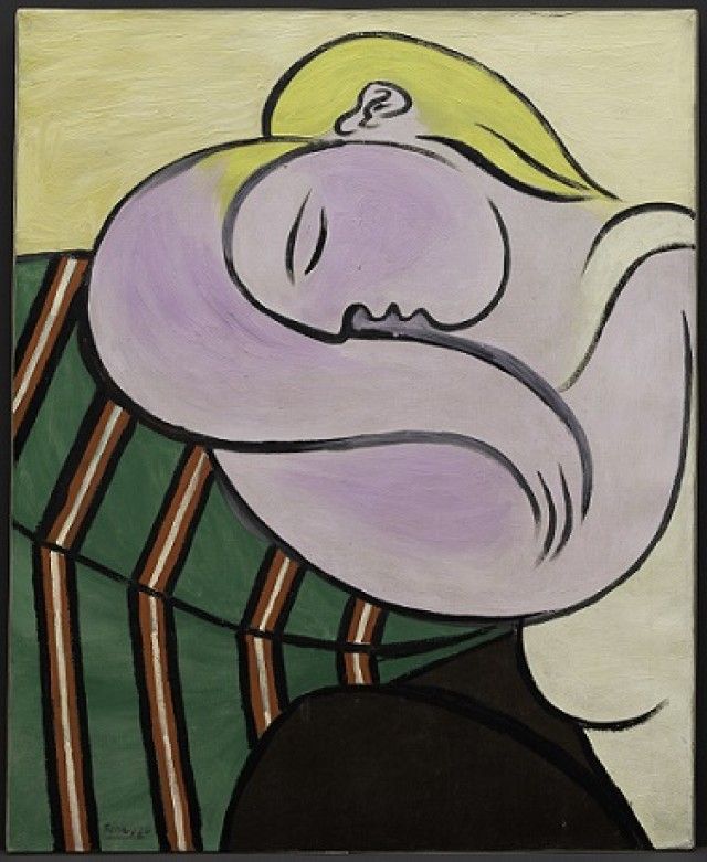 Picasso La mujer de pelo amarillo