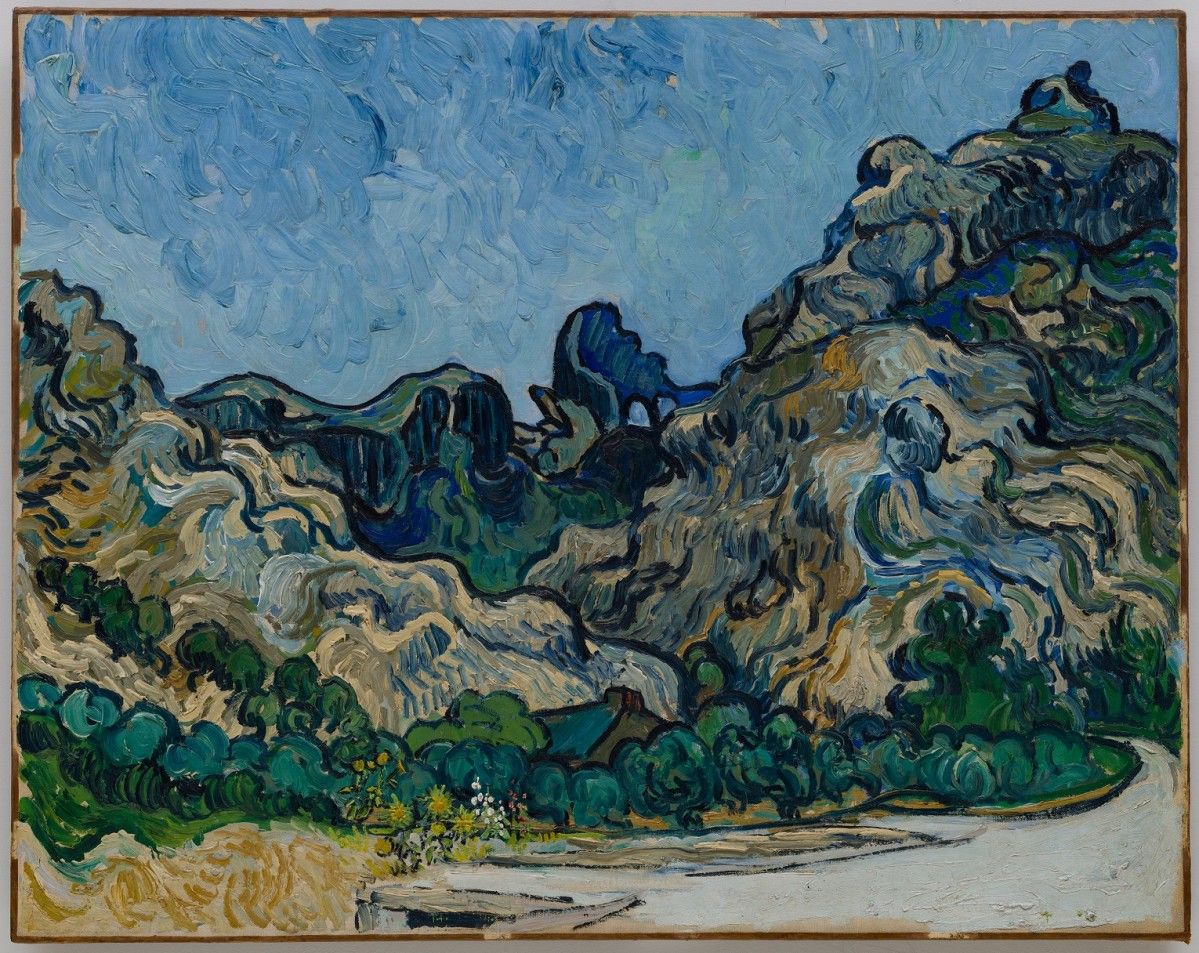 Van Gogh Montañas de Saint Remy