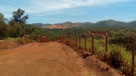 Panorámica de la montaña donde estaba instalada la Presa I de la Mina Córrego do Feijão