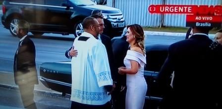 Posse Bolsonaro y primera dama