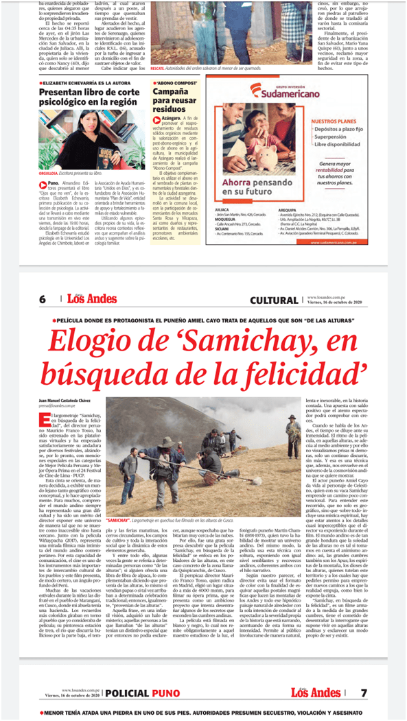 Crónica de Samichay