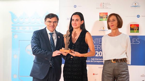 Alberto Durán, Alba García y Carmen Chamorro