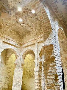 Bains arabes a El Alcazar tels qu'ils l'étaient il y a 1200 ans